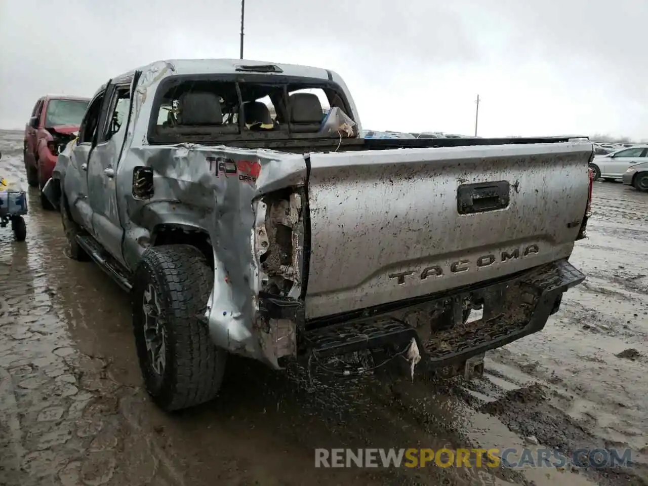 3 Photograph of a damaged car 3TMCZ5AN7NM460920 TOYOTA TACOMA 2022