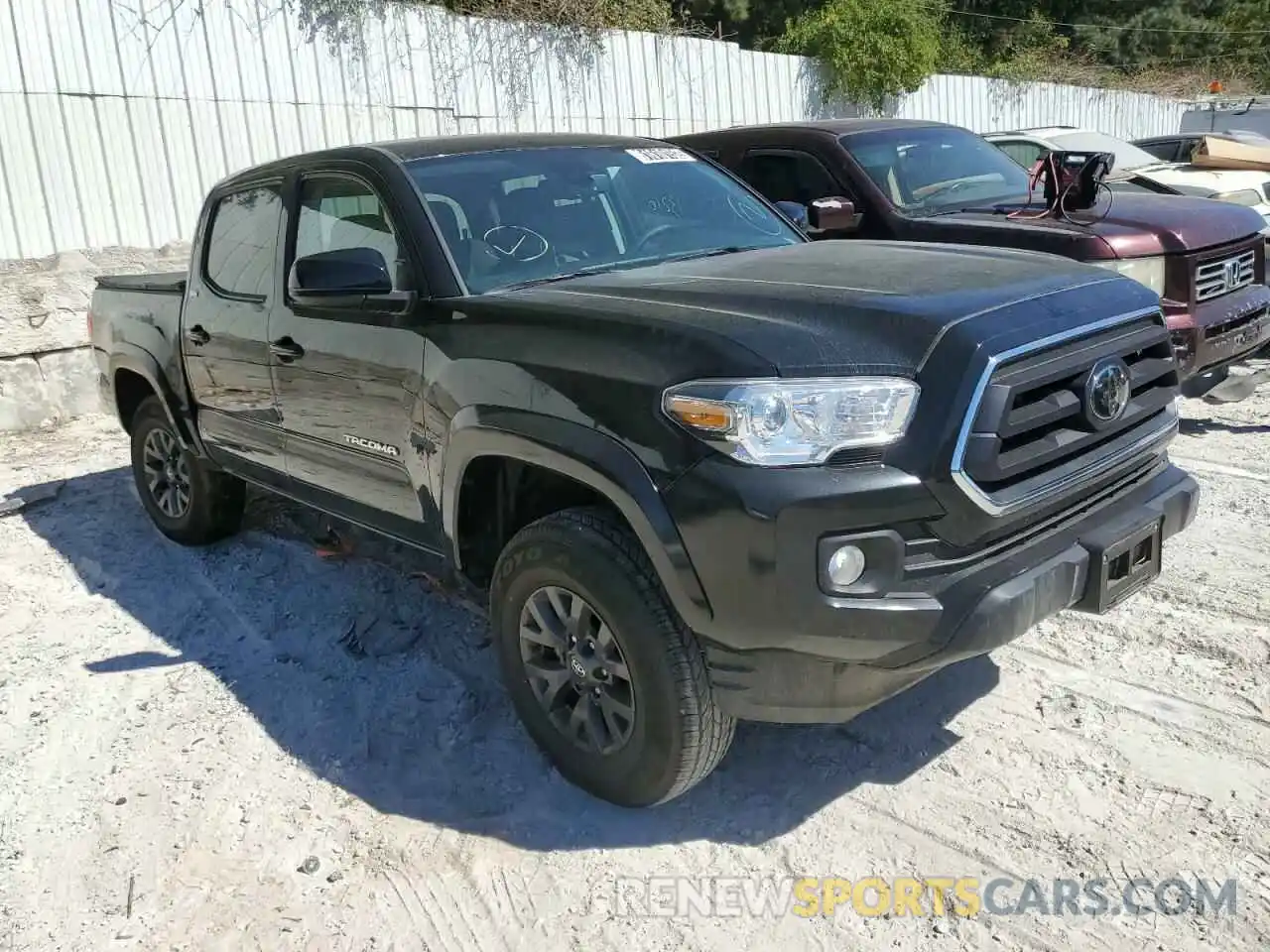 1 Photograph of a damaged car 3TMCZ5AN7NM462036 TOYOTA TACOMA 2022