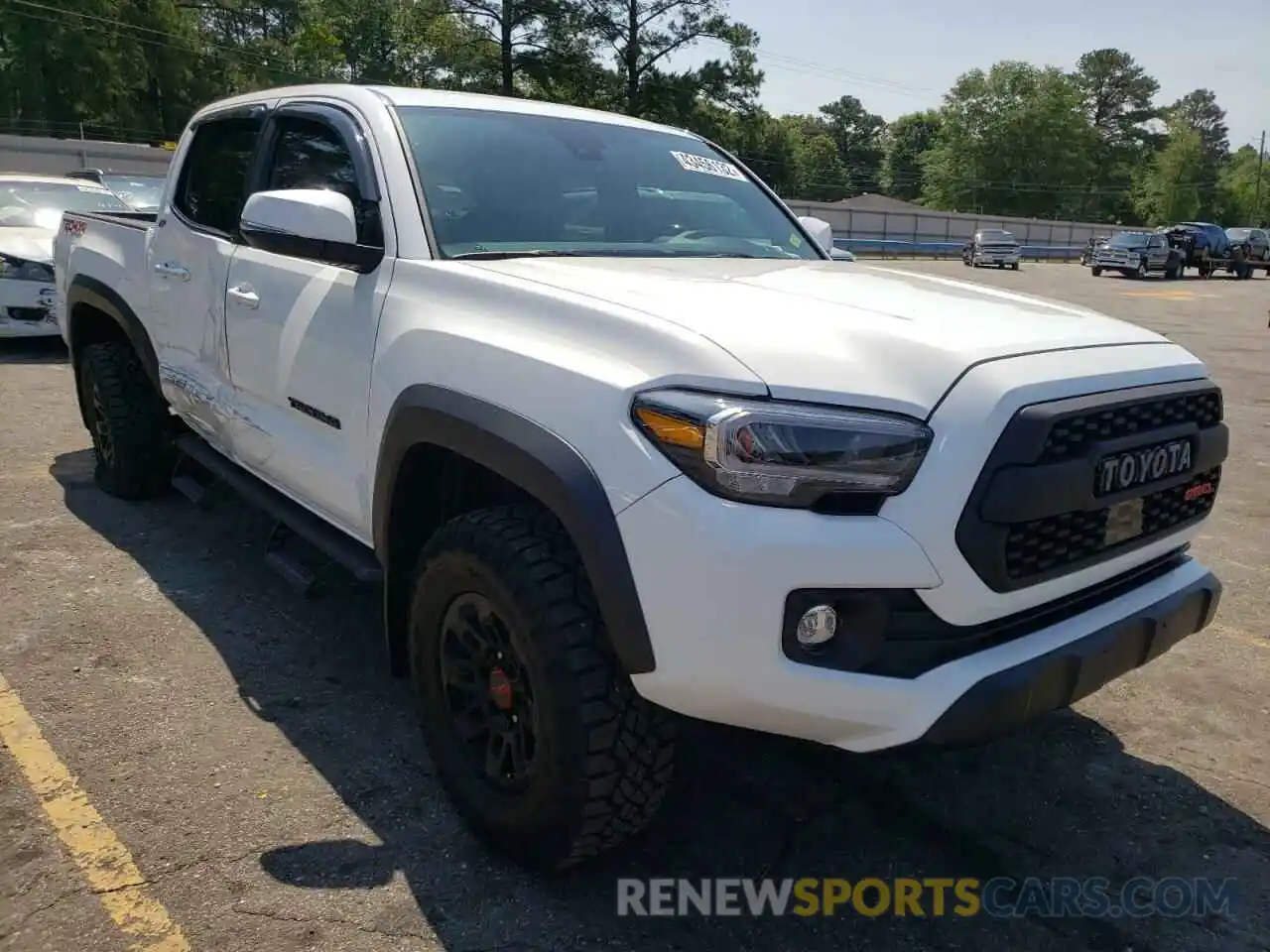 1 Photograph of a damaged car 3TMCZ5AN7NM466202 TOYOTA TACOMA 2022