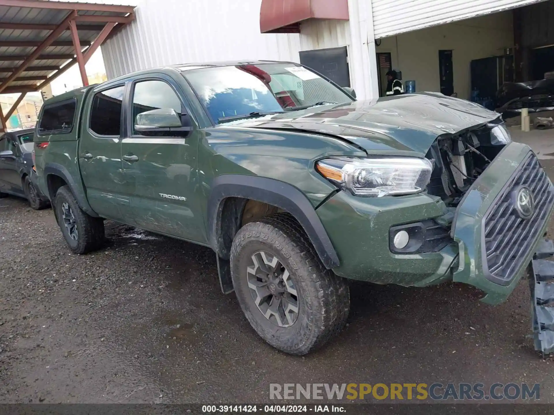 1 Photograph of a damaged car 3TMCZ5AN7NM468306 TOYOTA TACOMA 2022