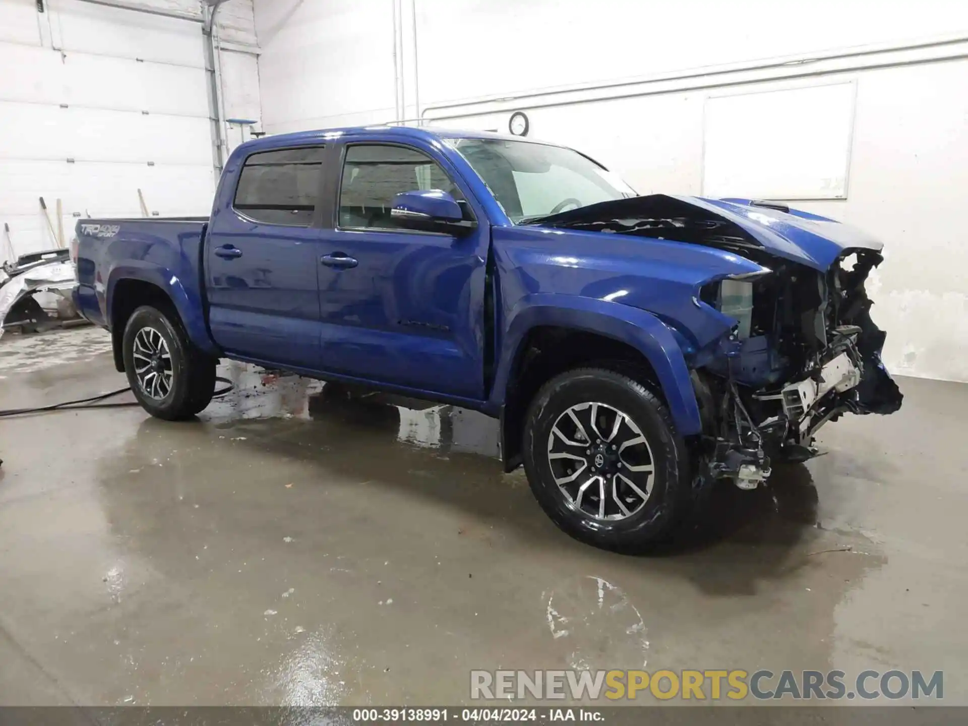 1 Photograph of a damaged car 3TMCZ5AN7NM471609 TOYOTA TACOMA 2022