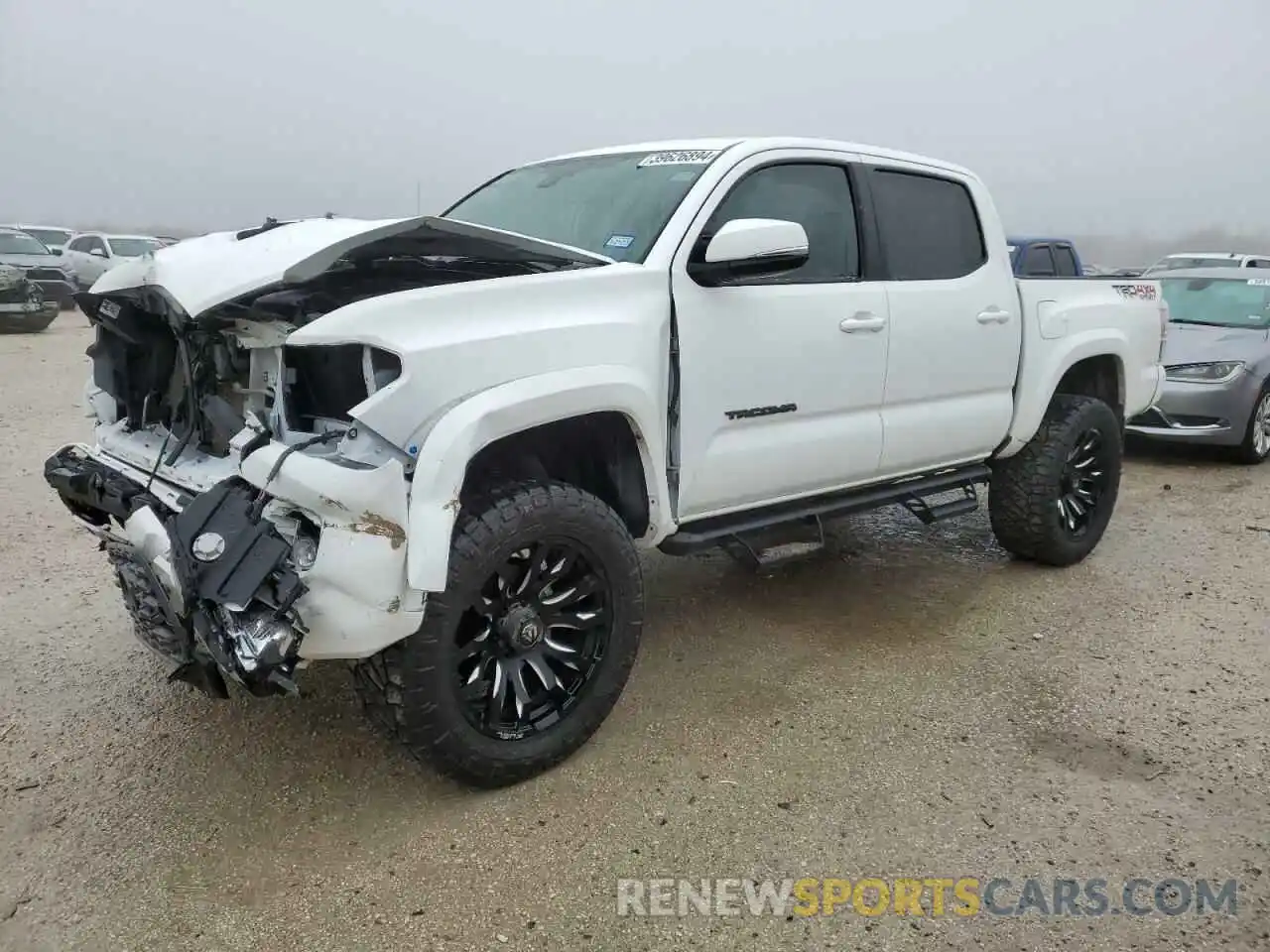 1 Photograph of a damaged car 3TMCZ5AN7NM474252 TOYOTA TACOMA 2022