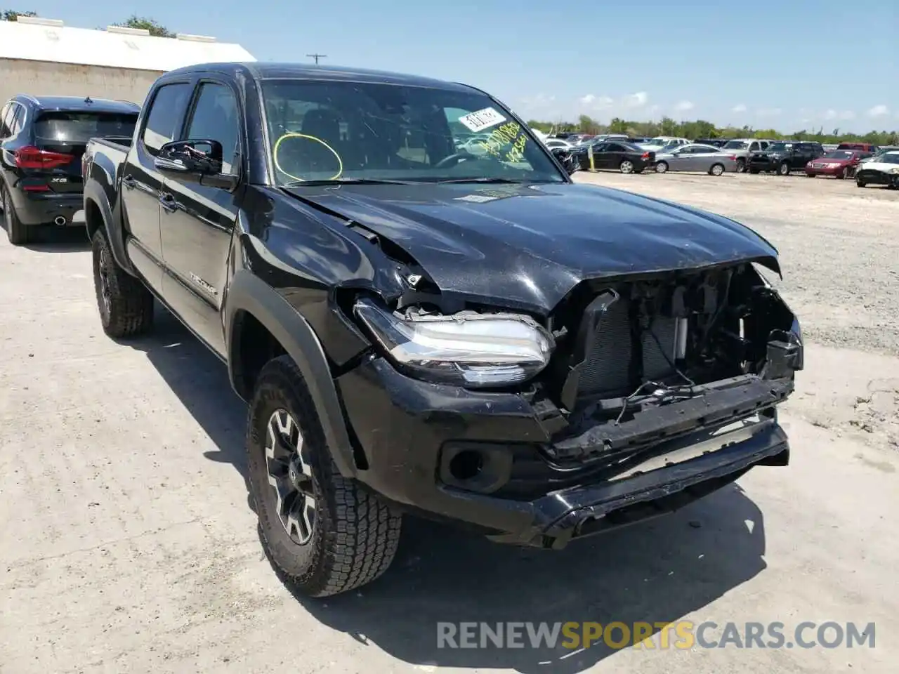 1 Photograph of a damaged car 3TMCZ5AN7NM475661 TOYOTA TACOMA 2022