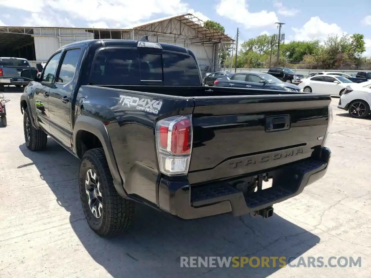 3 Photograph of a damaged car 3TMCZ5AN7NM475661 TOYOTA TACOMA 2022