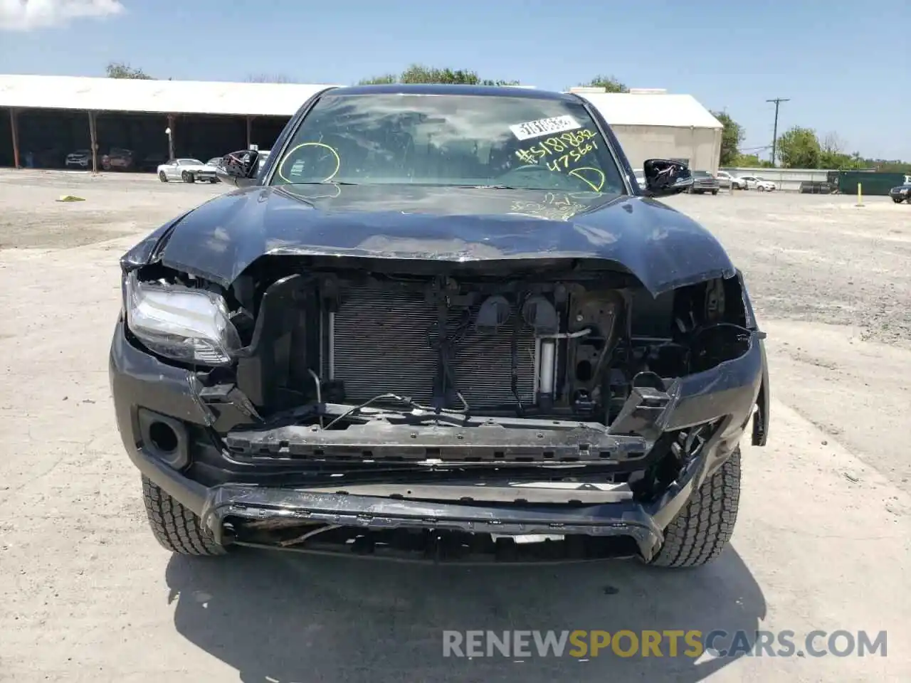 9 Photograph of a damaged car 3TMCZ5AN7NM475661 TOYOTA TACOMA 2022