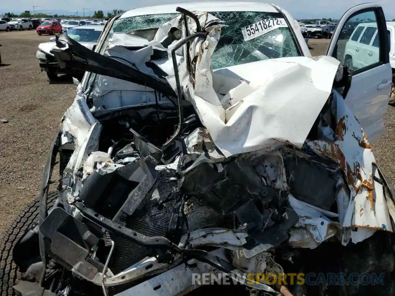 7 Photograph of a damaged car 3TMCZ5AN7NM476888 TOYOTA TACOMA 2022