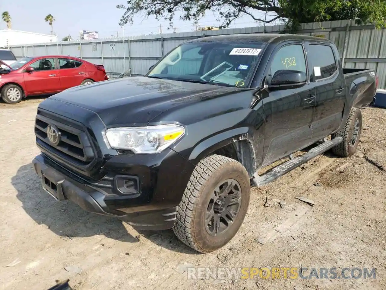 2 Photograph of a damaged car 3TMCZ5AN7NM482853 TOYOTA TACOMA 2022