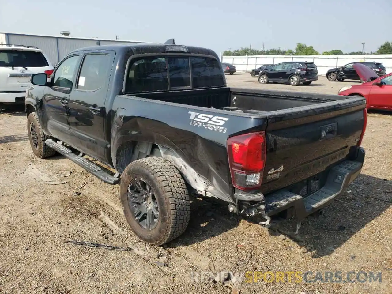 3 Photograph of a damaged car 3TMCZ5AN7NM482853 TOYOTA TACOMA 2022