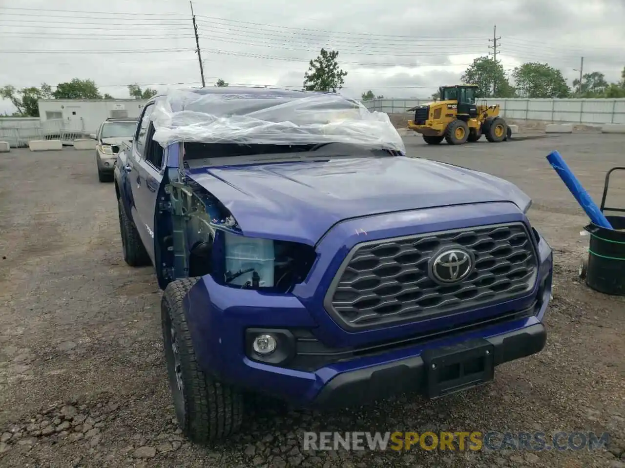 9 Photograph of a damaged car 3TMCZ5AN7NM491245 TOYOTA TACOMA 2022