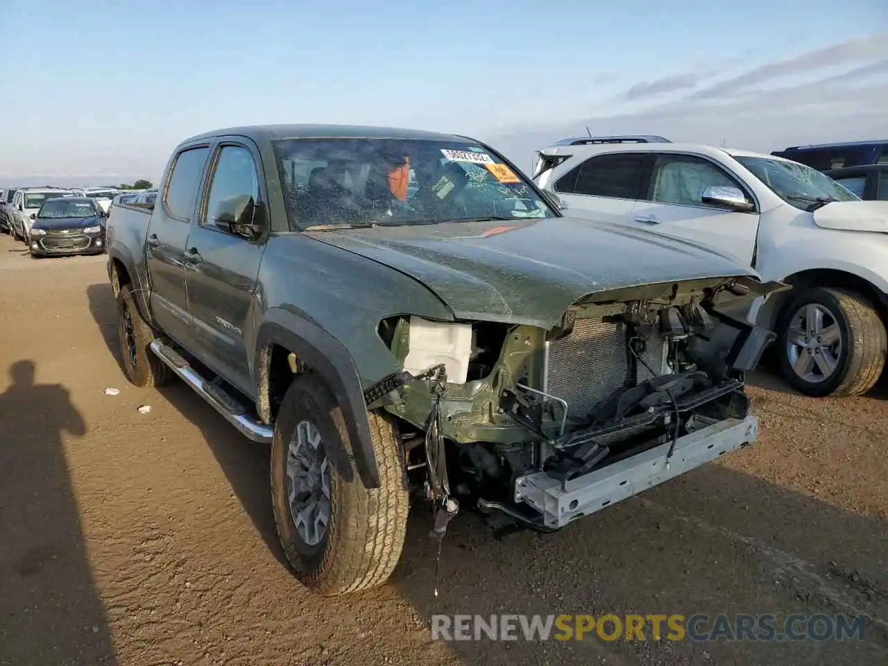 1 Photograph of a damaged car 3TMCZ5AN7NM501868 TOYOTA TACOMA 2022