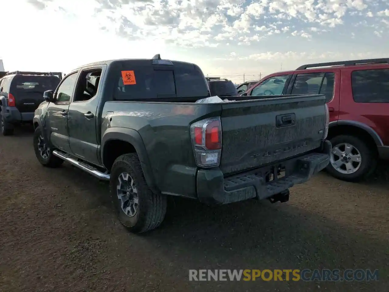 3 Photograph of a damaged car 3TMCZ5AN7NM501868 TOYOTA TACOMA 2022