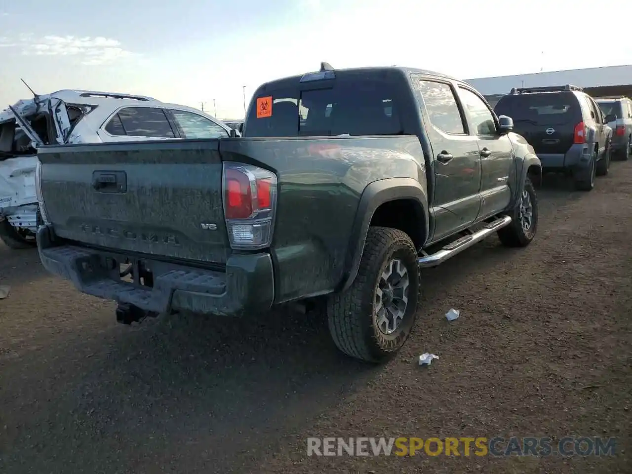 4 Photograph of a damaged car 3TMCZ5AN7NM501868 TOYOTA TACOMA 2022