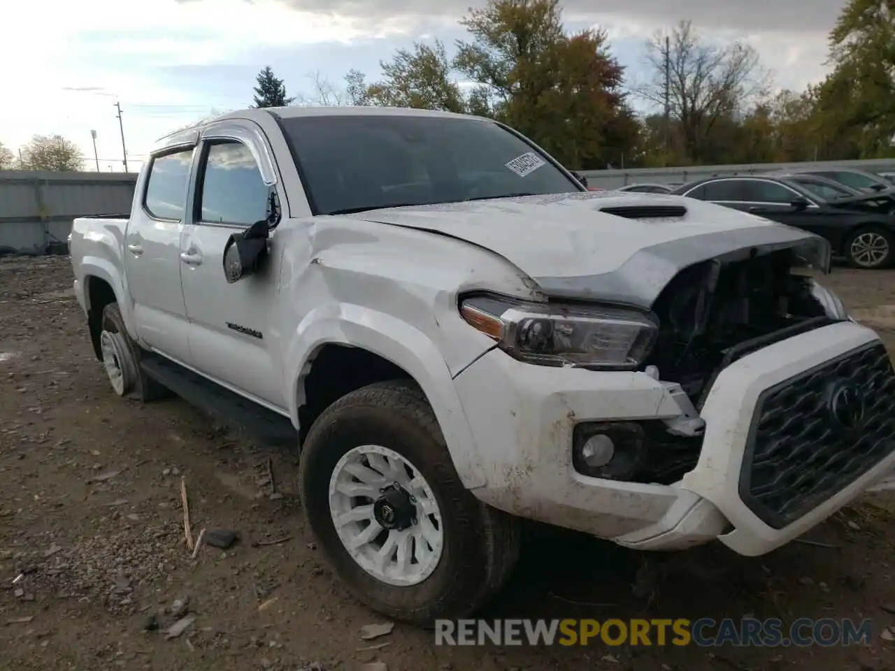 1 Photograph of a damaged car 3TMCZ5AN7NM519075 TOYOTA TACOMA 2022