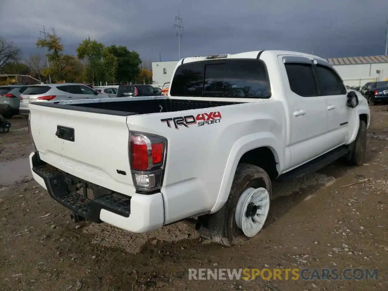 4 Photograph of a damaged car 3TMCZ5AN7NM519075 TOYOTA TACOMA 2022