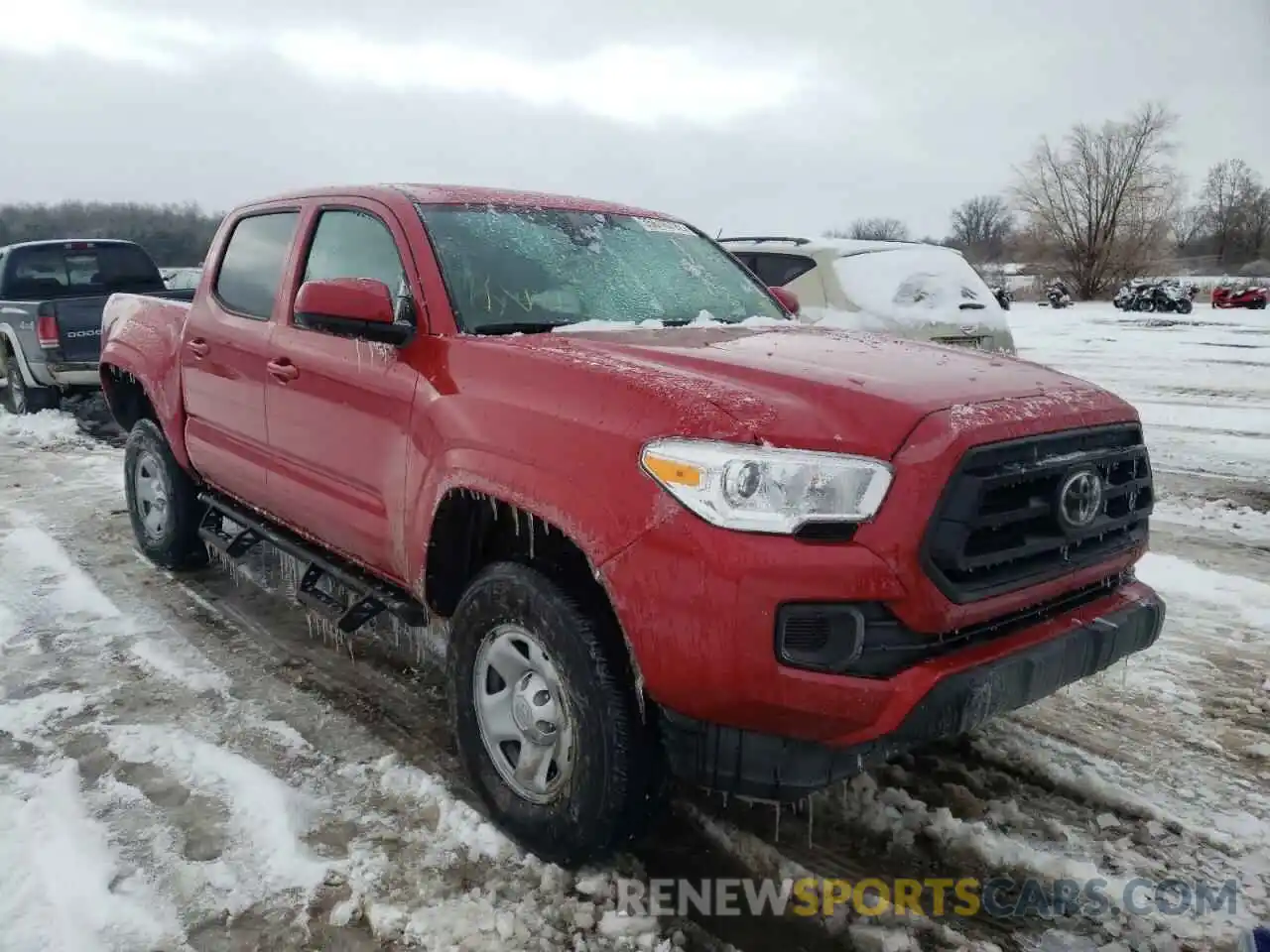 1 Photograph of a damaged car 3TMCZ5AN8NM457623 TOYOTA TACOMA 2022