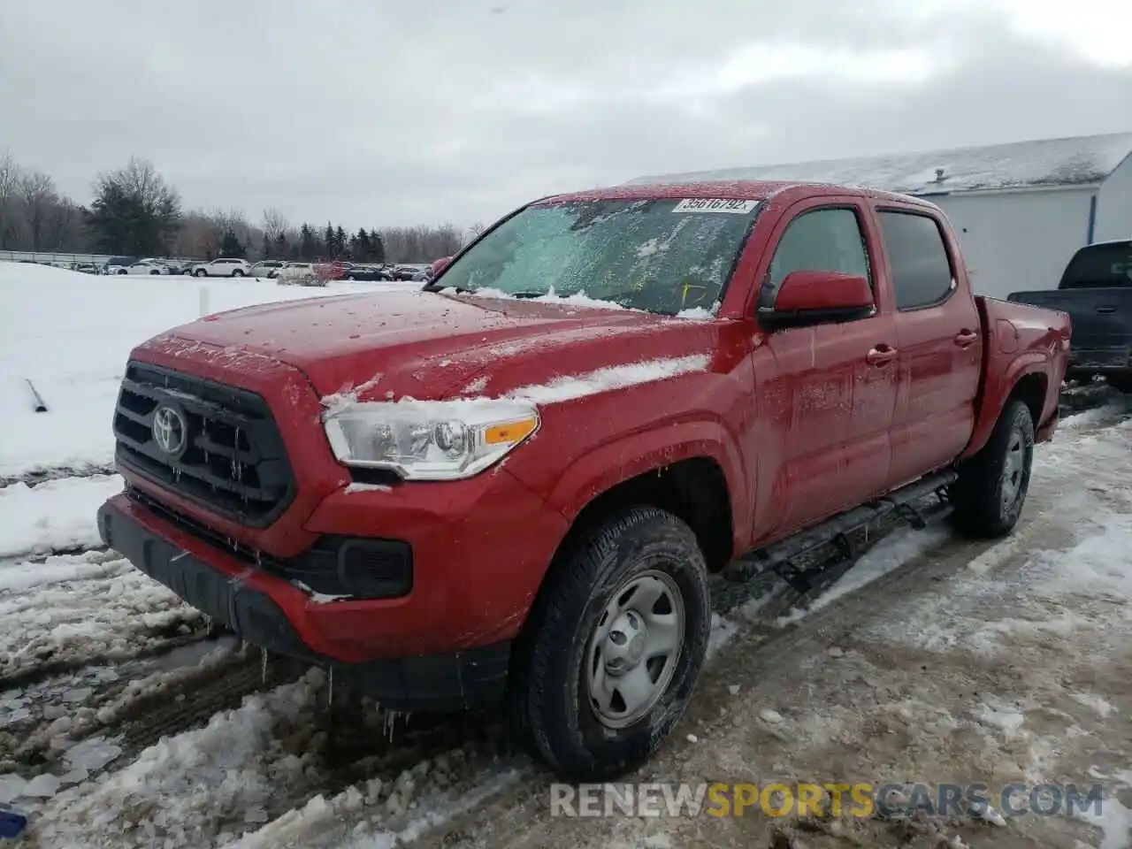 2 Photograph of a damaged car 3TMCZ5AN8NM457623 TOYOTA TACOMA 2022