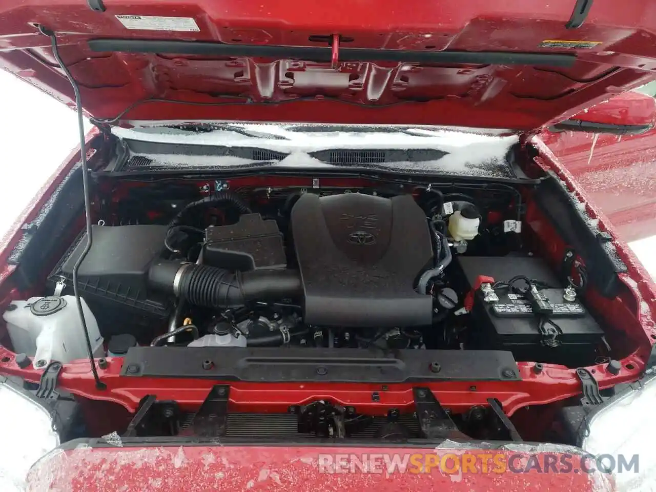 7 Photograph of a damaged car 3TMCZ5AN8NM457623 TOYOTA TACOMA 2022