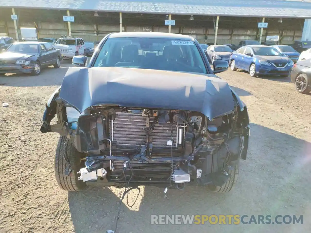 7 Photograph of a damaged car 3TMCZ5AN8NM459467 TOYOTA TACOMA 2022