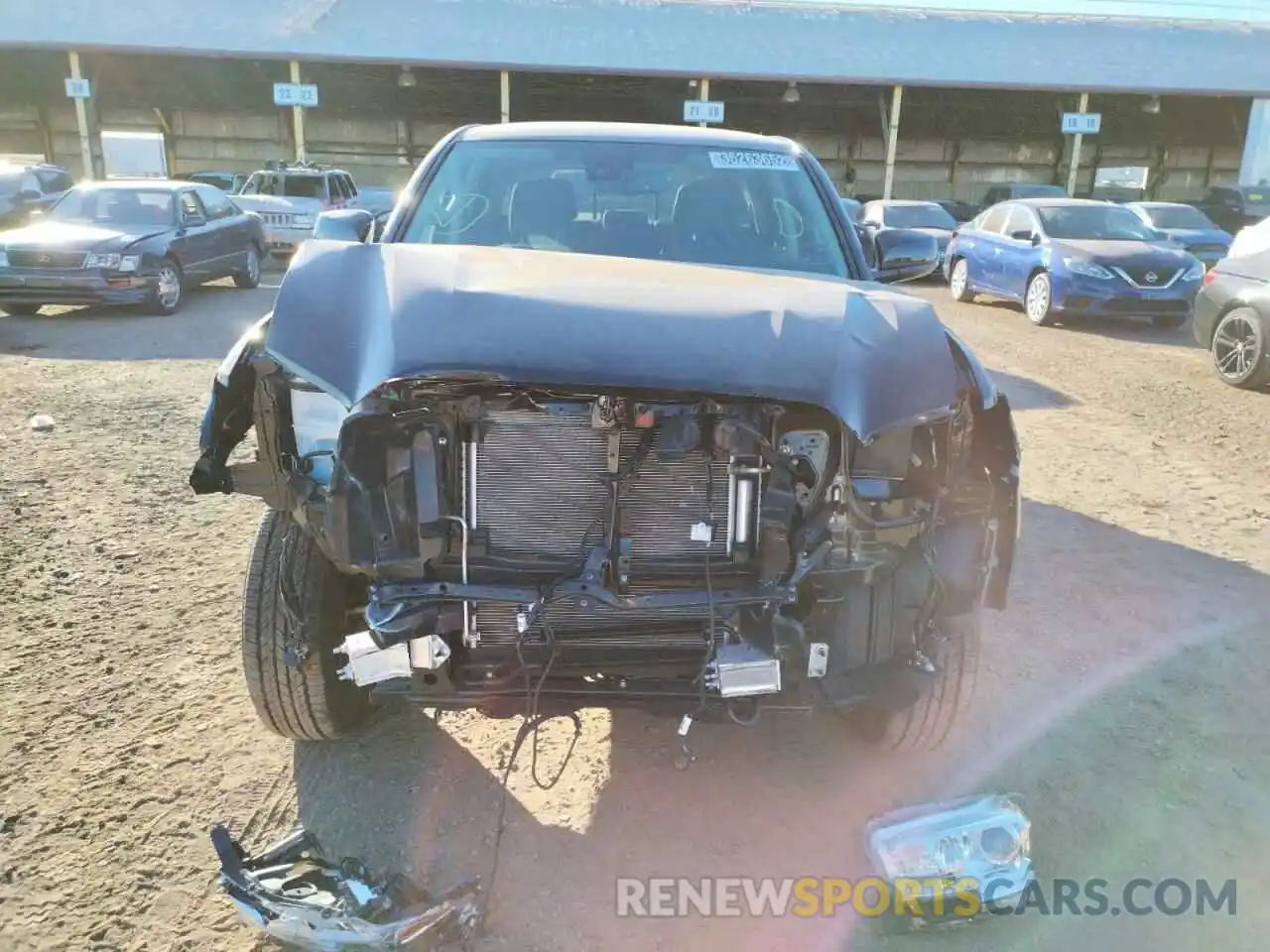 9 Photograph of a damaged car 3TMCZ5AN8NM459467 TOYOTA TACOMA 2022