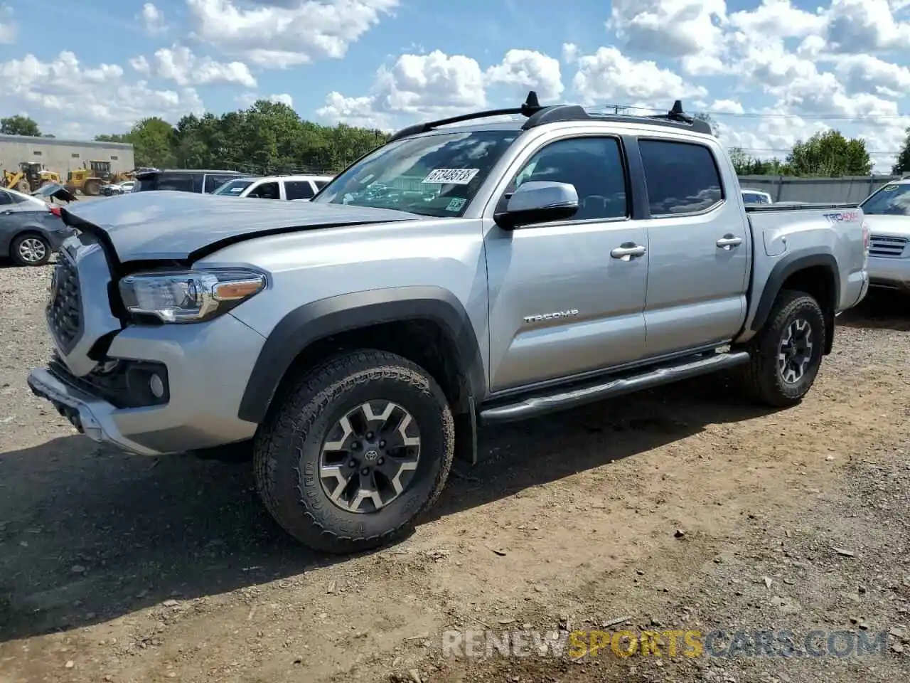 1 Photograph of a damaged car 3TMCZ5AN8NM462904 TOYOTA TACOMA 2022