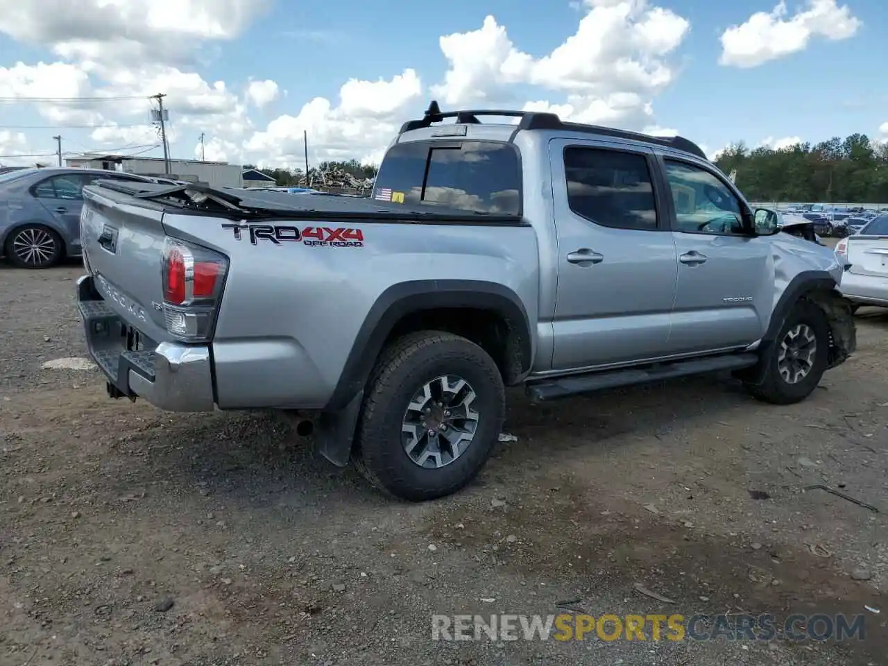 3 Photograph of a damaged car 3TMCZ5AN8NM462904 TOYOTA TACOMA 2022