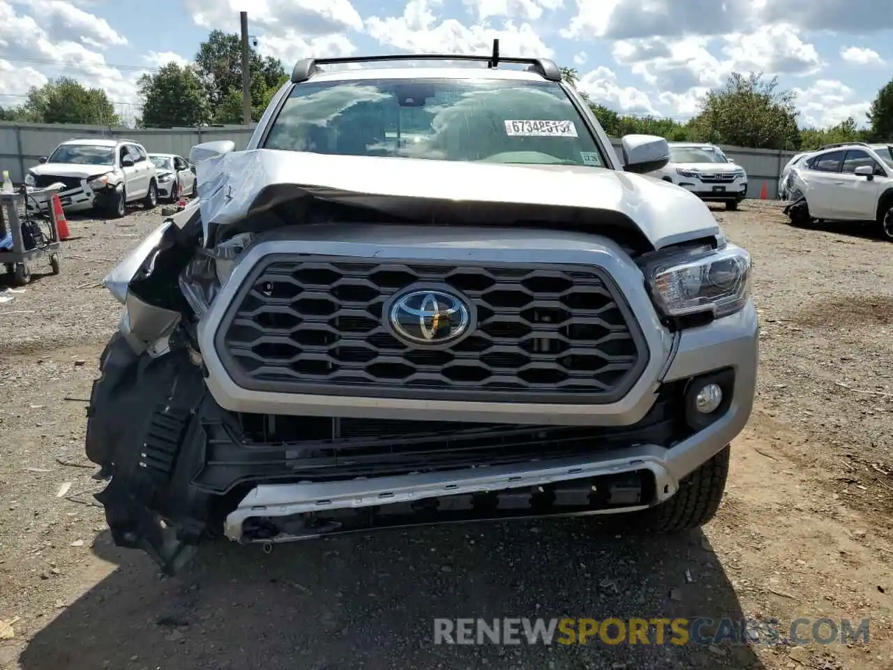 5 Photograph of a damaged car 3TMCZ5AN8NM462904 TOYOTA TACOMA 2022