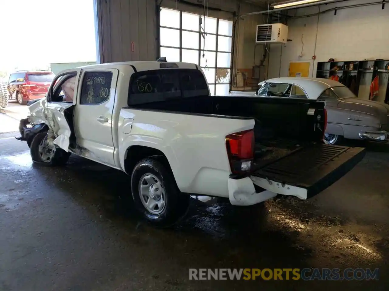 3 Photograph of a damaged car 3TMCZ5AN8NM467570 TOYOTA TACOMA 2022