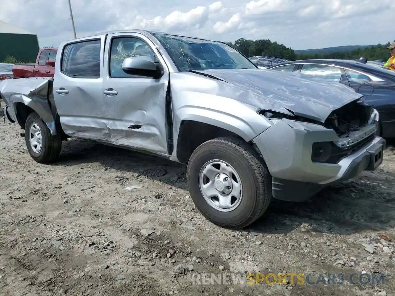 1 Photograph of a damaged car 3TMCZ5AN8NM469058 TOYOTA TACOMA 2022