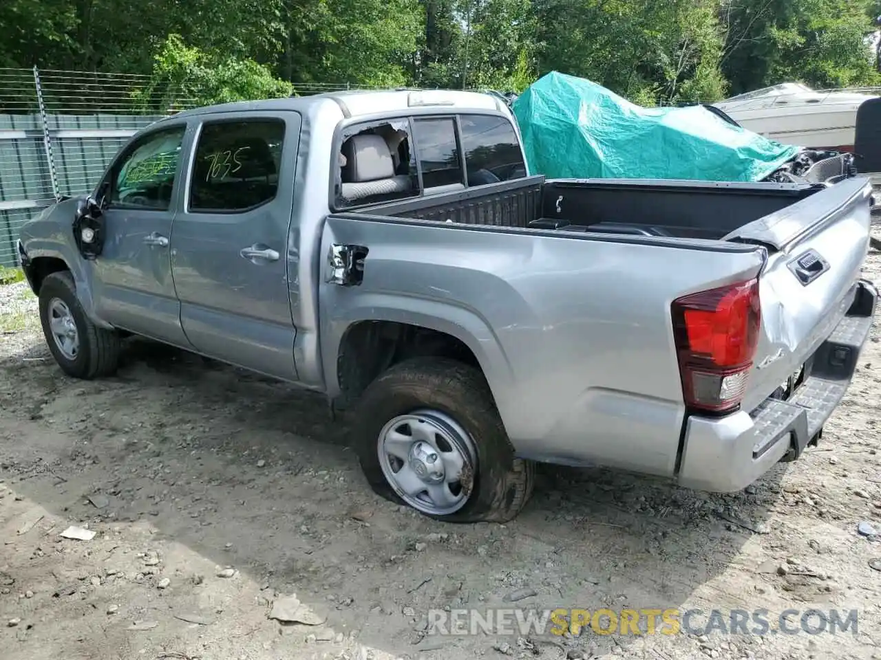 3 Photograph of a damaged car 3TMCZ5AN8NM469058 TOYOTA TACOMA 2022