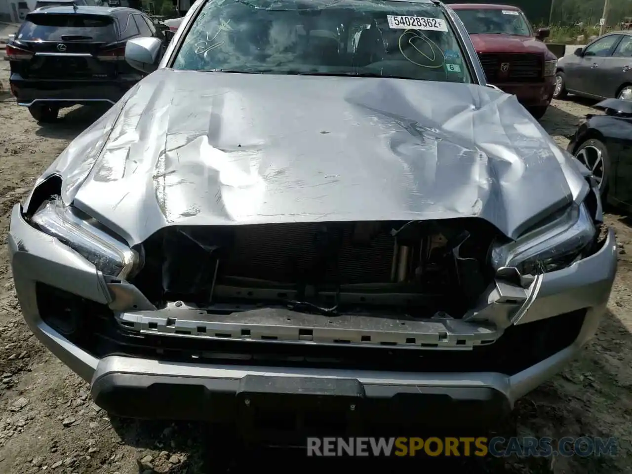 7 Photograph of a damaged car 3TMCZ5AN8NM469058 TOYOTA TACOMA 2022