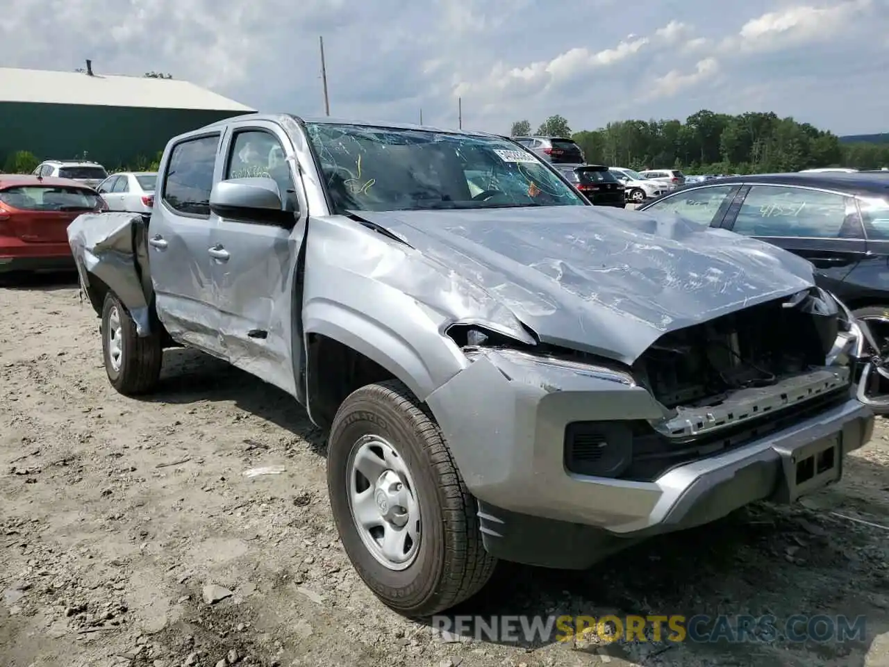 9 Photograph of a damaged car 3TMCZ5AN8NM469058 TOYOTA TACOMA 2022