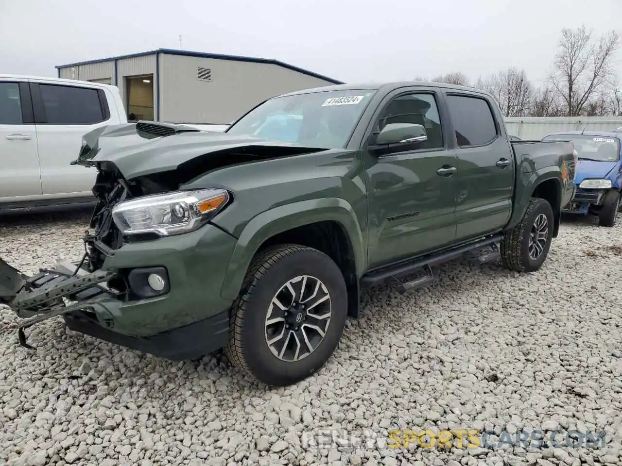 1 Photograph of a damaged car 3TMCZ5AN8NM469061 TOYOTA TACOMA 2022