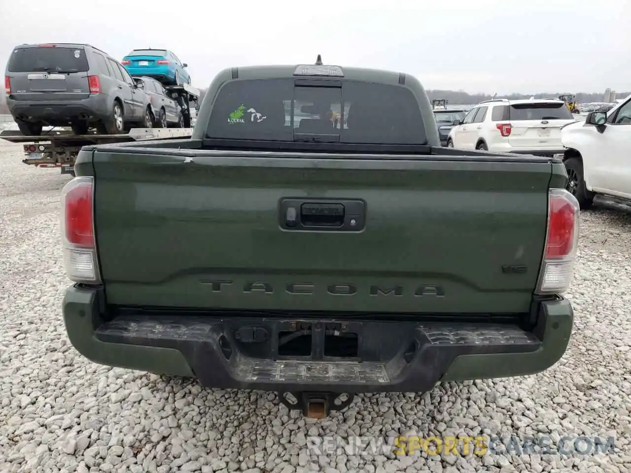 6 Photograph of a damaged car 3TMCZ5AN8NM469061 TOYOTA TACOMA 2022