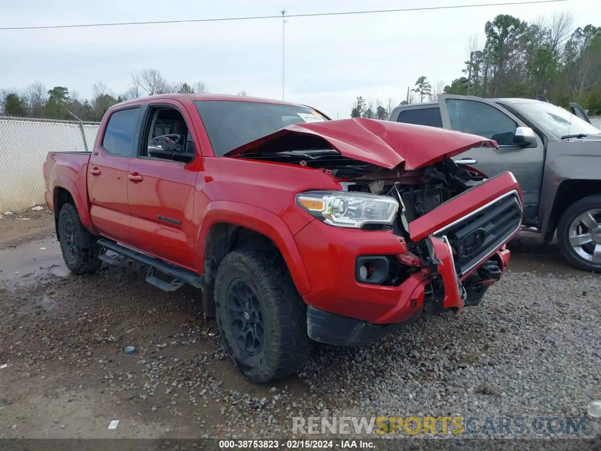 1 Photograph of a damaged car 3TMCZ5AN8NM508294 TOYOTA TACOMA 2022