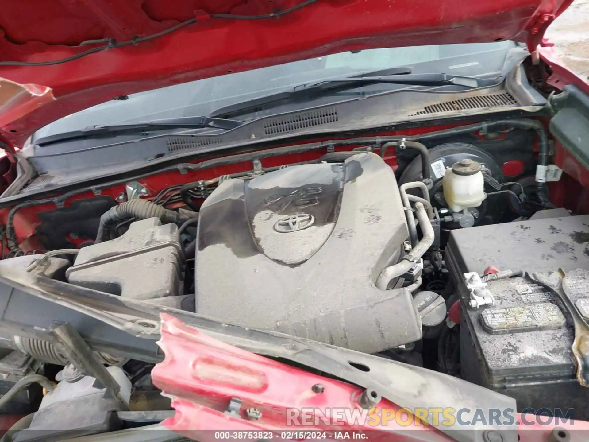 10 Photograph of a damaged car 3TMCZ5AN8NM508294 TOYOTA TACOMA 2022