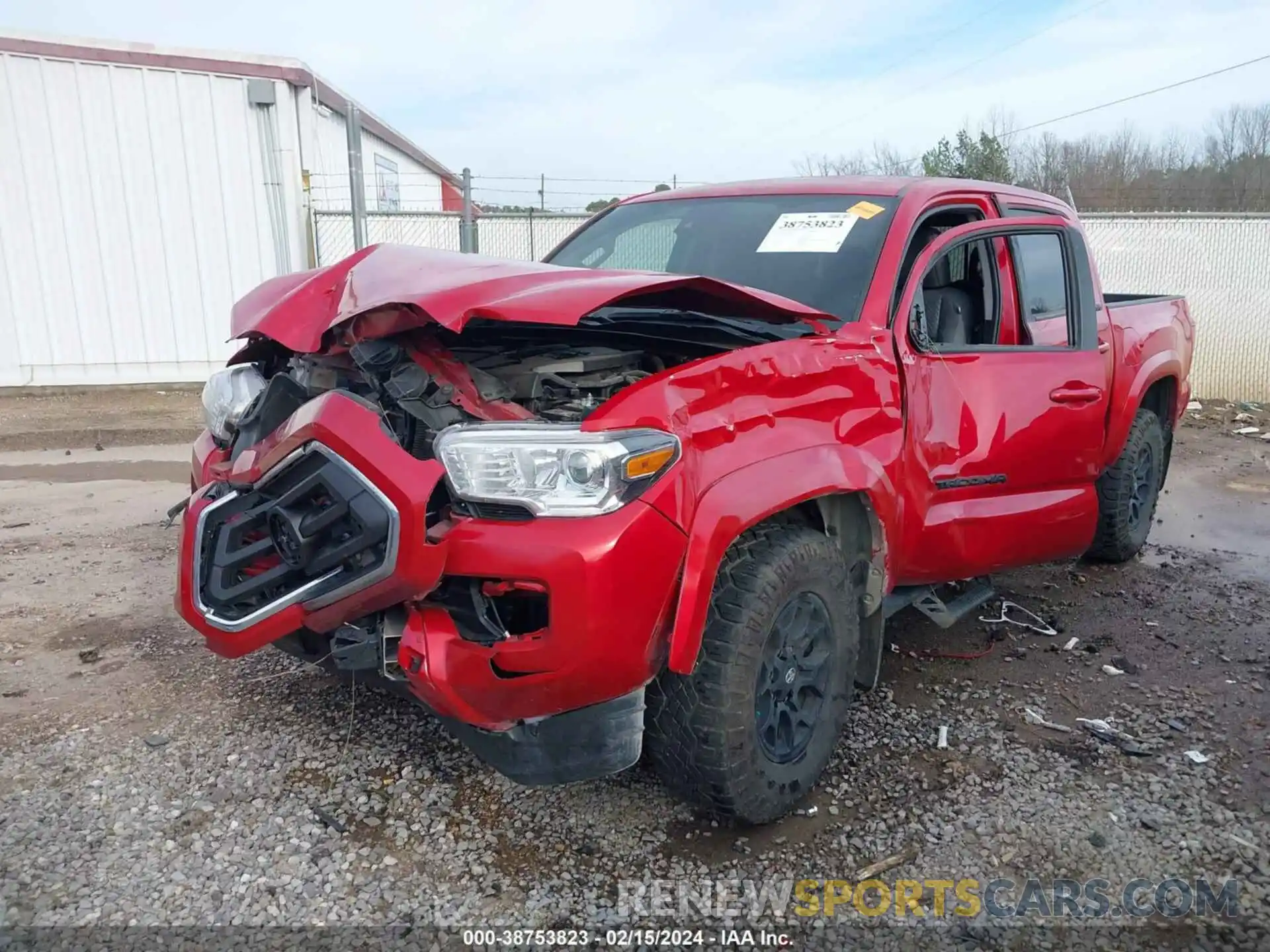 2 Photograph of a damaged car 3TMCZ5AN8NM508294 TOYOTA TACOMA 2022