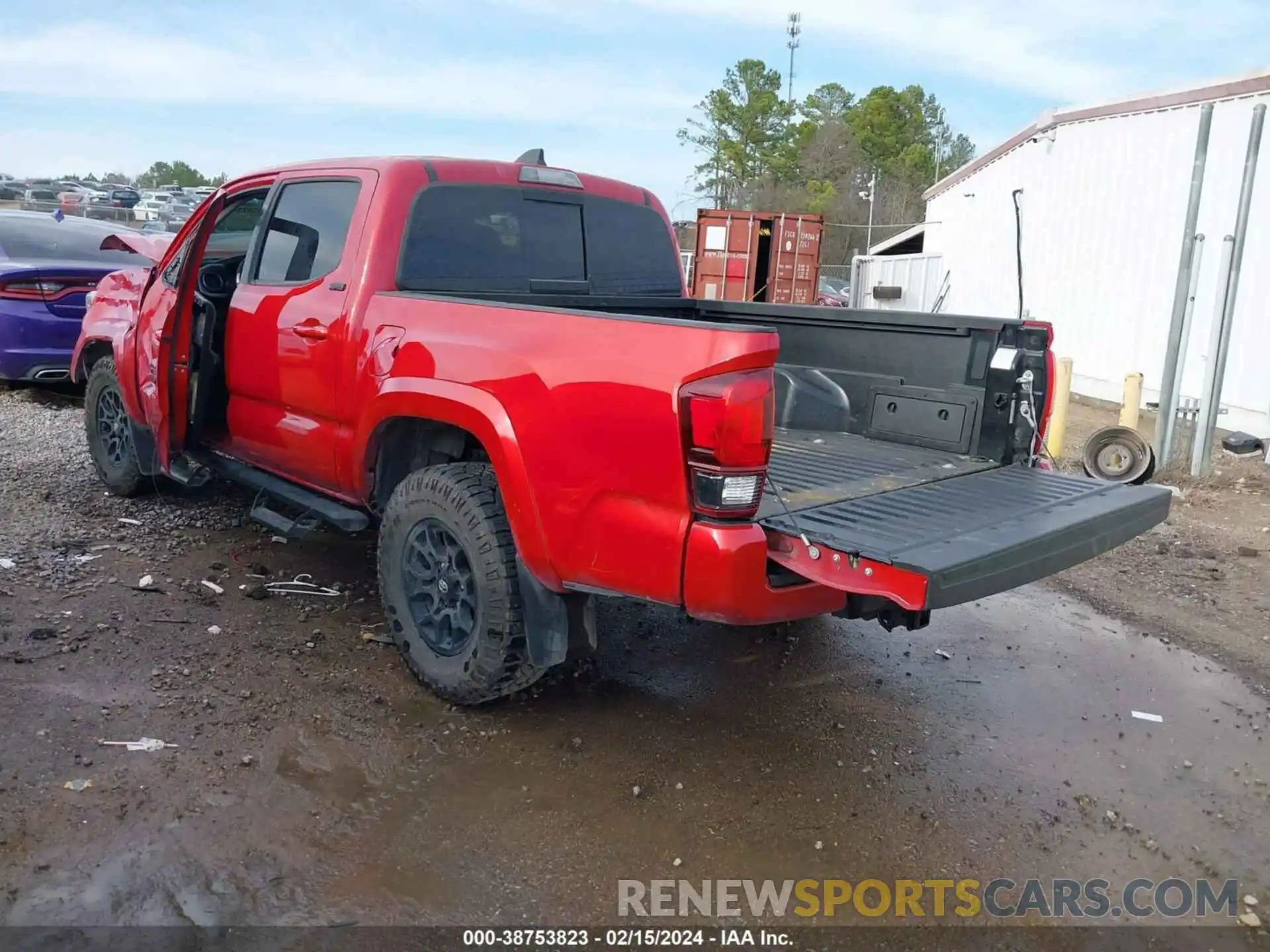 3 Photograph of a damaged car 3TMCZ5AN8NM508294 TOYOTA TACOMA 2022