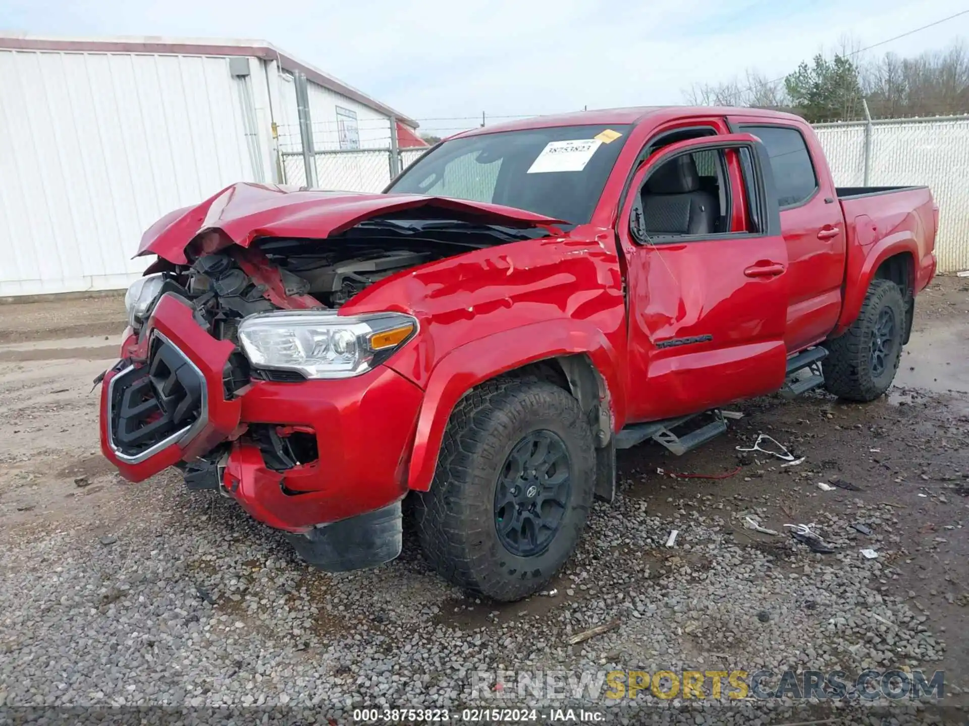 6 Photograph of a damaged car 3TMCZ5AN8NM508294 TOYOTA TACOMA 2022