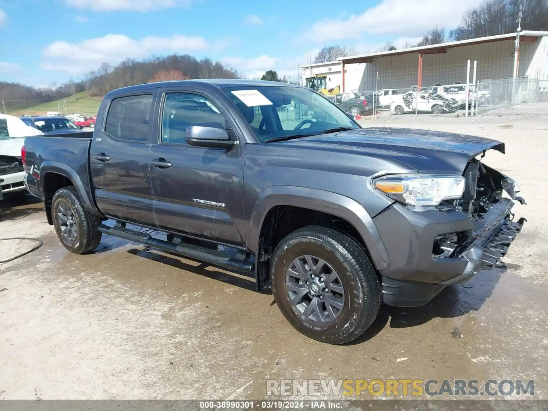 1 Photograph of a damaged car 3TMCZ5AN8NM531249 TOYOTA TACOMA 2022