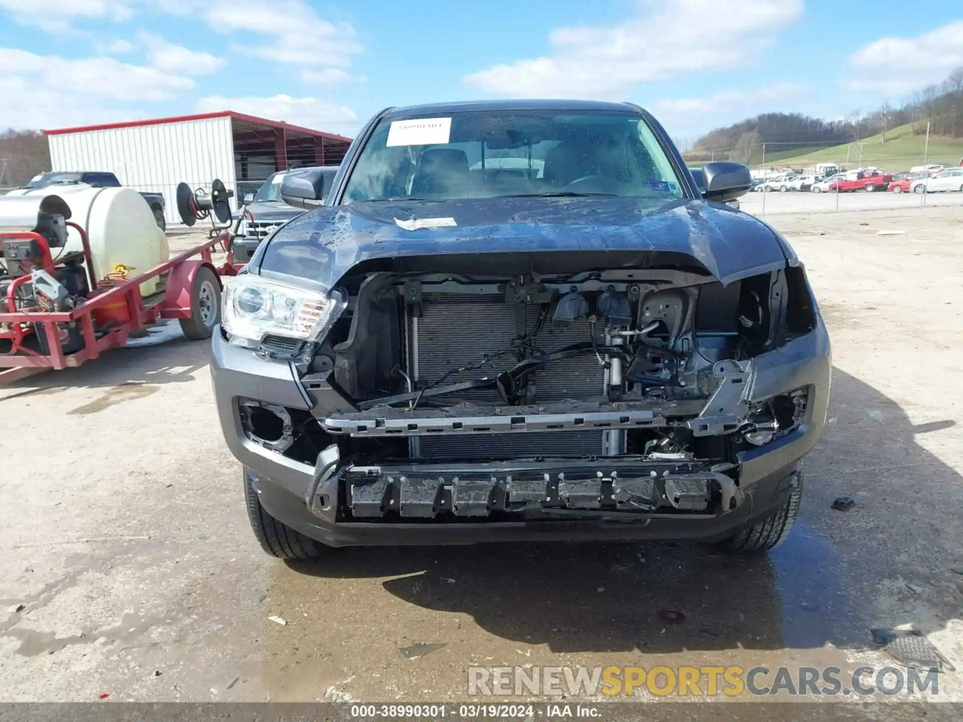 13 Photograph of a damaged car 3TMCZ5AN8NM531249 TOYOTA TACOMA 2022