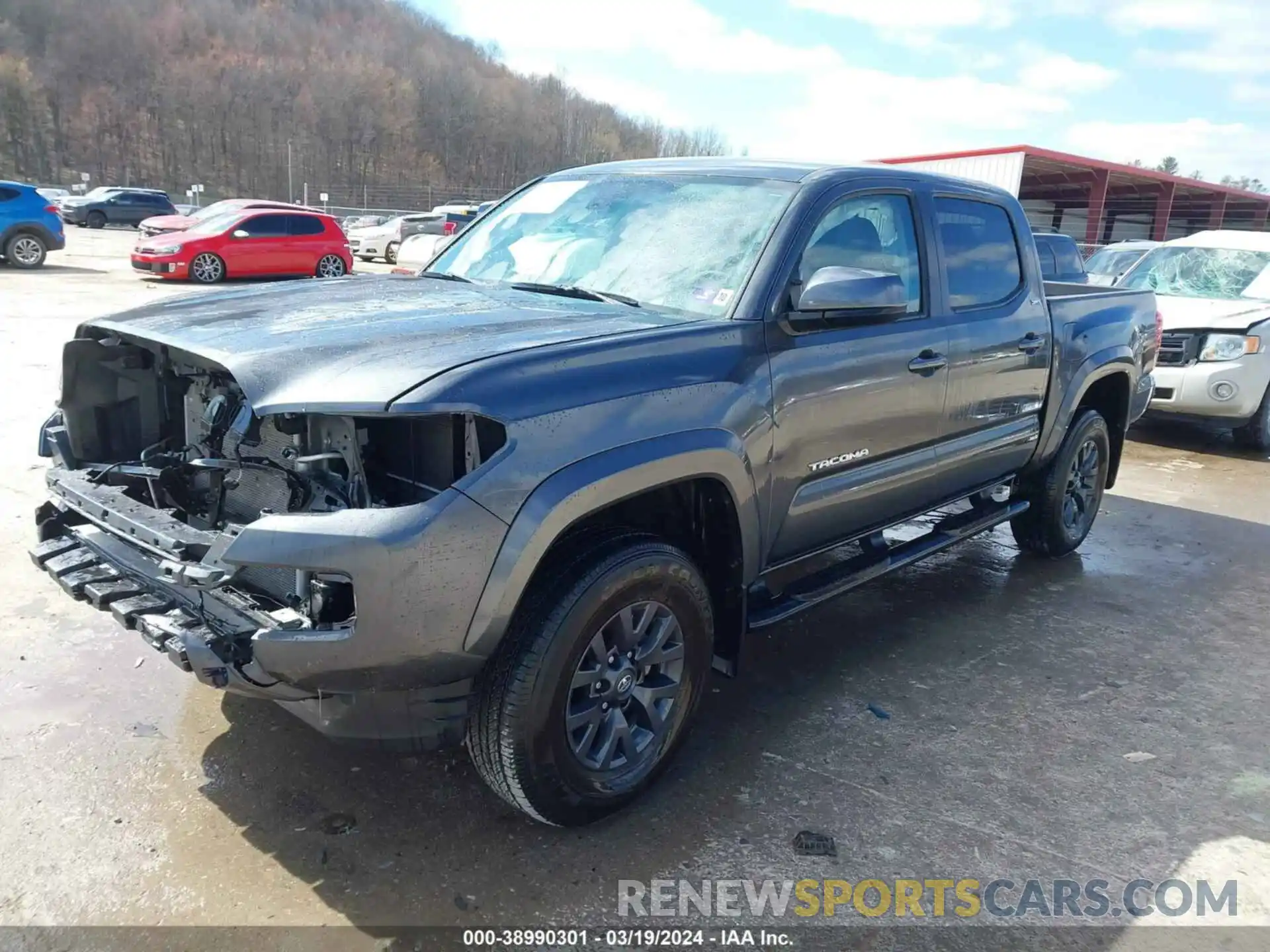 2 Photograph of a damaged car 3TMCZ5AN8NM531249 TOYOTA TACOMA 2022