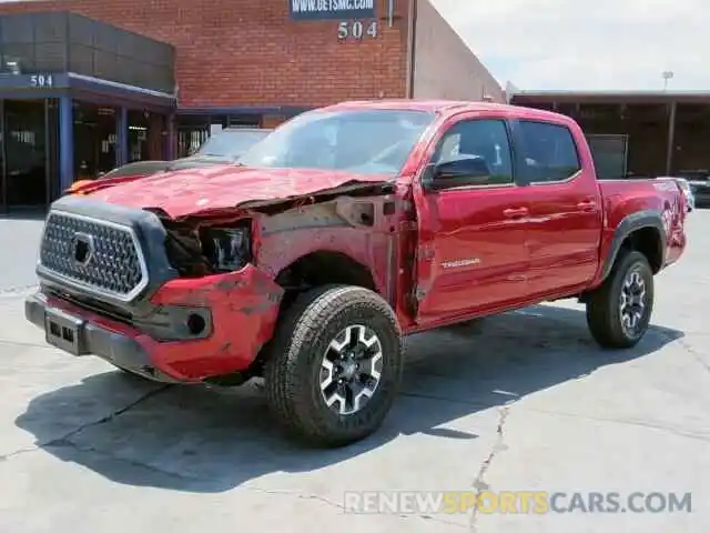 2 Photograph of a damaged car 3TMCZ5AN9NM465830 TOYOTA TACOMA 2022