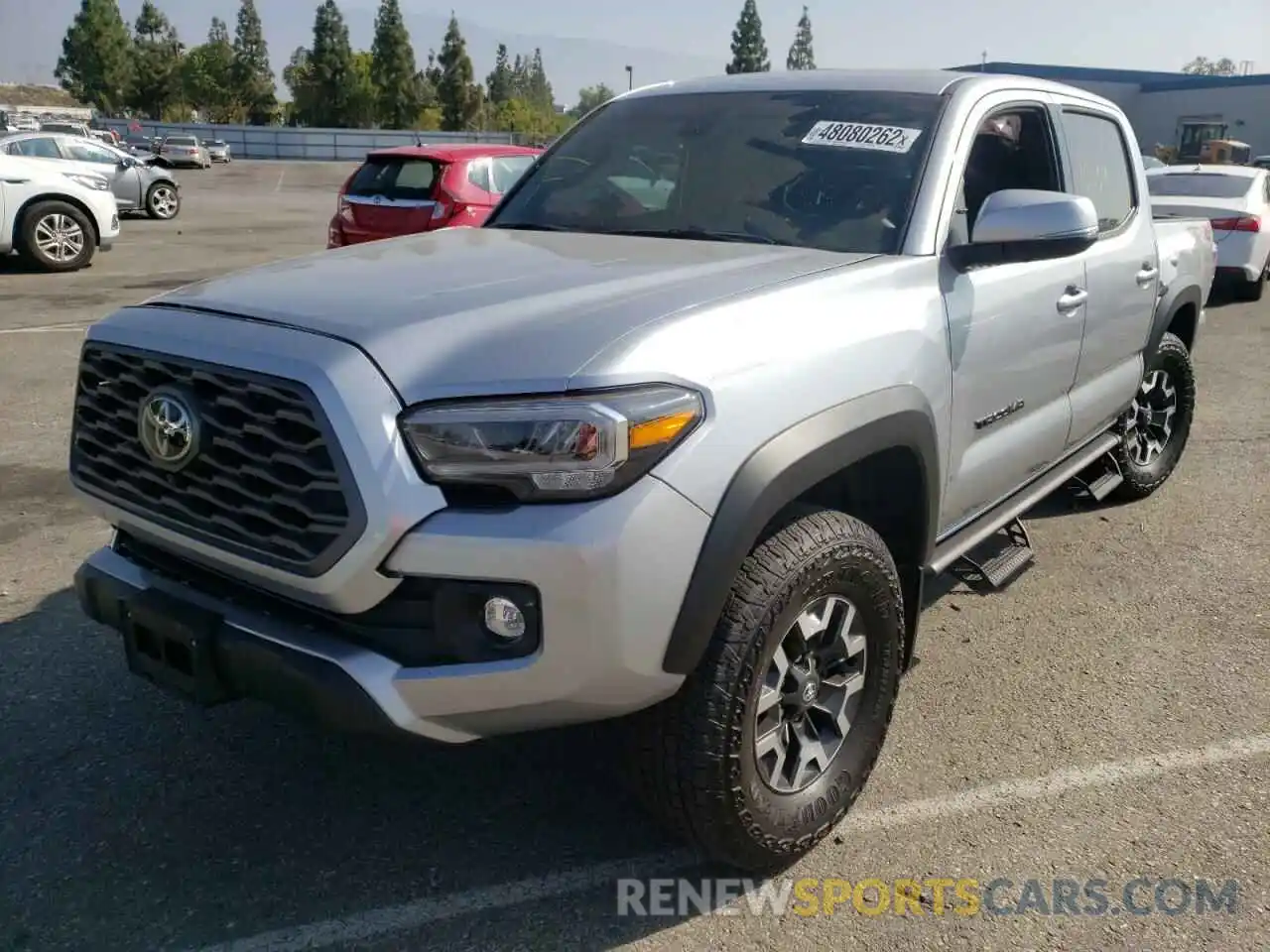 2 Photograph of a damaged car 3TMCZ5AN9NM469179 TOYOTA TACOMA 2022