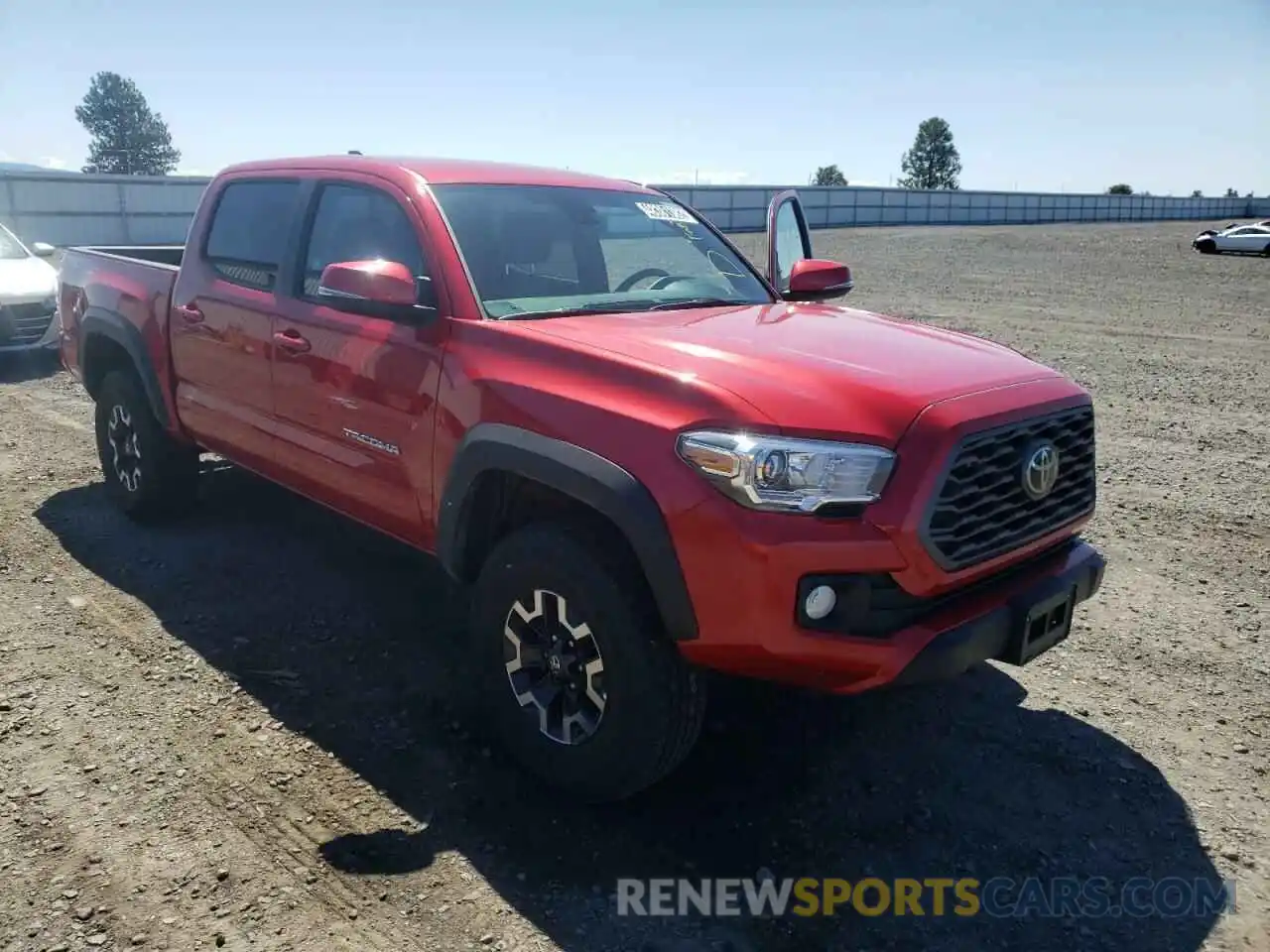 1 Photograph of a damaged car 3TMCZ5AN9NM475936 TOYOTA TACOMA 2022