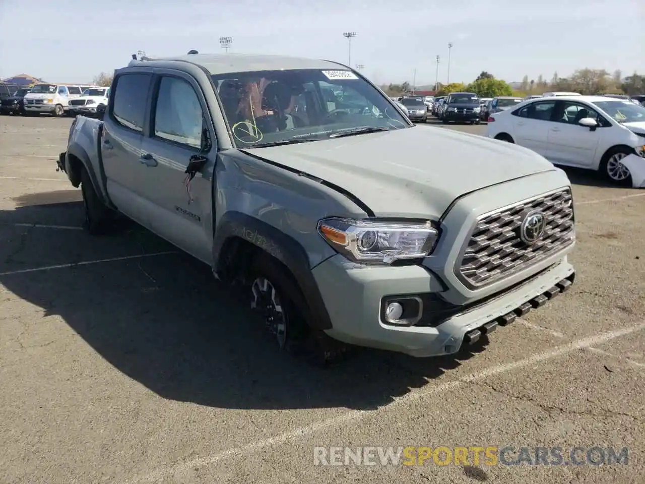 1 Photograph of a damaged car 3TMCZ5AN9NM486077 TOYOTA TACOMA 2022