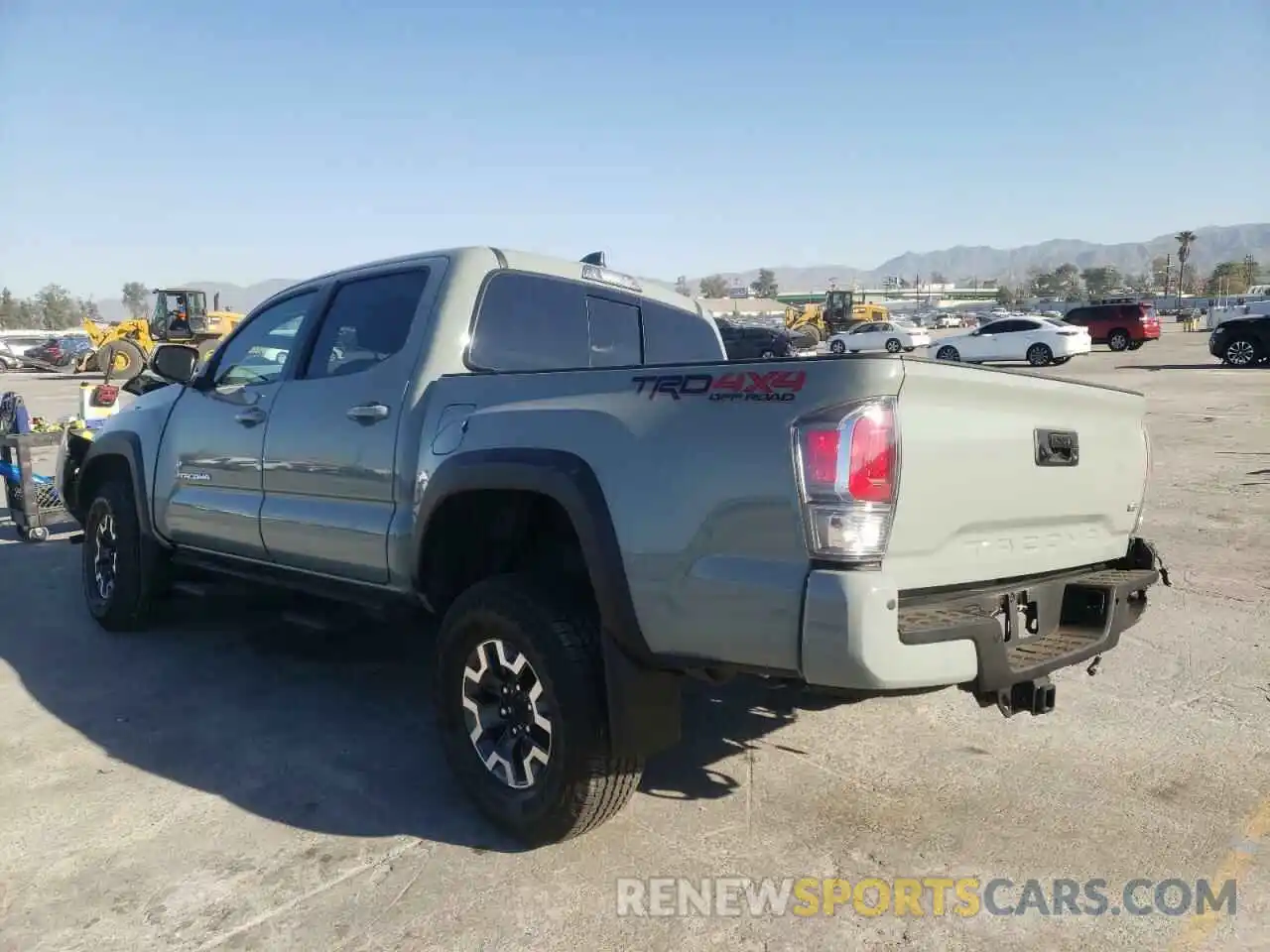 3 Photograph of a damaged car 3TMCZ5ANXNM453640 TOYOTA TACOMA 2022