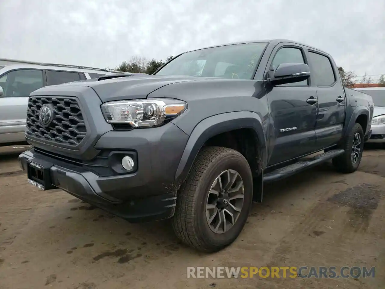 2 Photograph of a damaged car 3TMCZ5ANXNM456182 TOYOTA TACOMA 2022