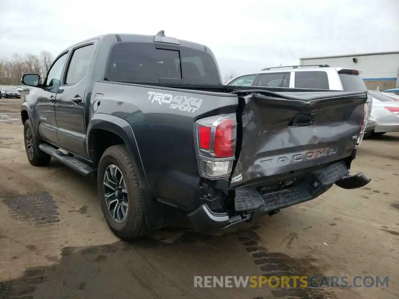 3 Photograph of a damaged car 3TMCZ5ANXNM456182 TOYOTA TACOMA 2022