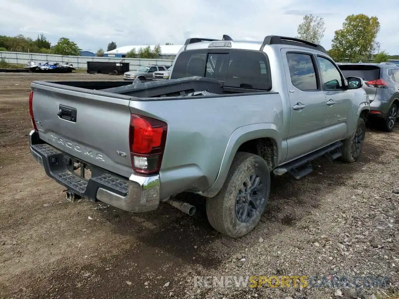 4 Фотография поврежденного автомобиля 3TMCZ5ANXNM459180 TOYOTA TACOMA 2022