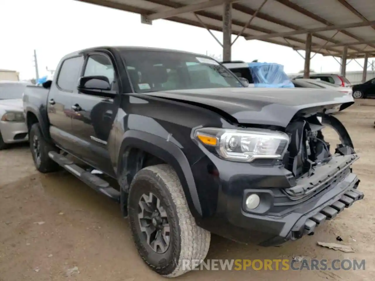 4 Photograph of a damaged car 3TMCZ5ANXNM463987 TOYOTA TACOMA 2022